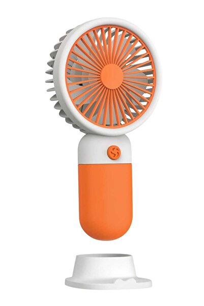 Parmeva Mini El Fanı Taşınabilir Çanta Boy Usb Şarjlı Fan - Çok Renkli