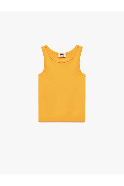 Koton Cotton Crew Neck Sleeveless Camisole Basic Undershirt