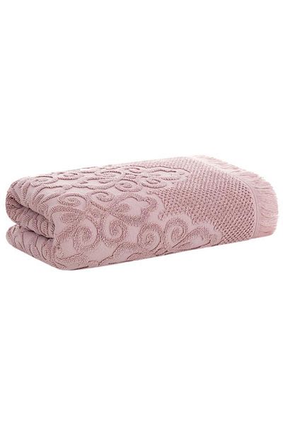 Karna Home Jacquard Cotton Towel Neroli with Stylish Pattern and Absorbent Features 50X90