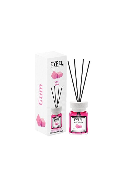 Eyfel Odorizant de cameră cu bețișoare și aromă de gumă de mestecat, 120 ml