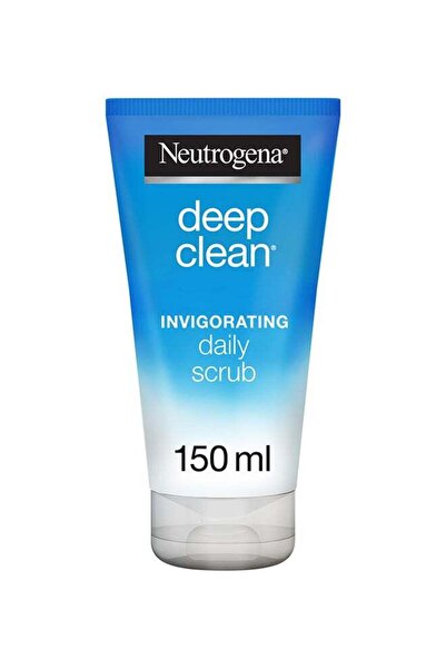 Neutrogena Face Scrub, Deep Clean, Invigorating, Normal To Combination Skin, 150ml