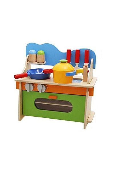 BİLMİŞ ÇOCUK Montessori Wooden Kitchen Set