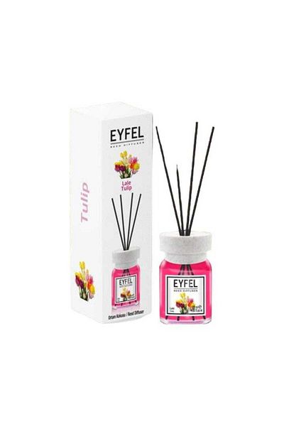 Eyfel Room Air Freshener with Sticks, Eyfel, Tulip Aroma, 120 ml + Cap