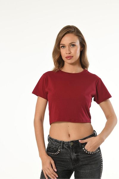 Mfö Life İç Giyim Lycra Short Sleeve Crop