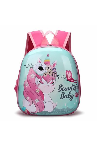 OEM Ghiozdan copii pentru gradinita, 30cm, model Beautiful Baby