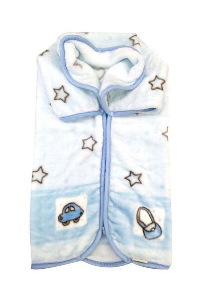 Mora Baby Blanket Coat 80x90 CM 928 - Blue