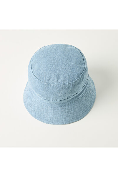 Juniors Textured Denim Bucket Hat
