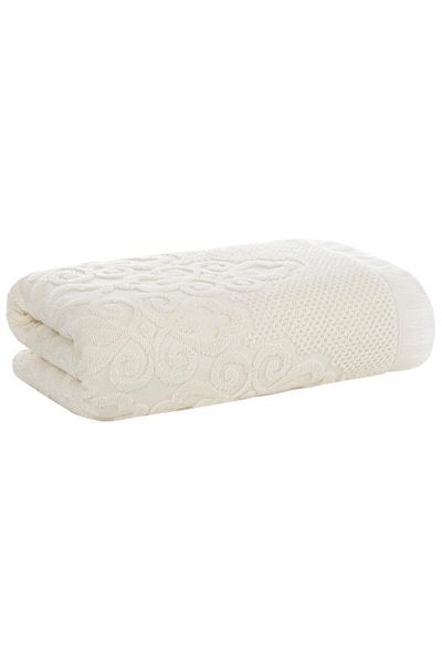 Karna Home Jacquard Cotton Towel Neroli with Stylish Pattern and Absorbent Features 50X90