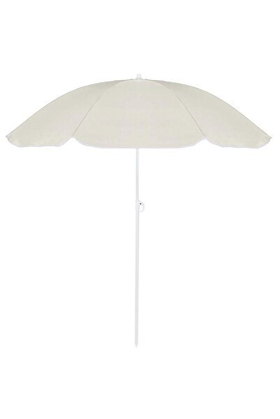 OEM Folding umbrella with adjustable tilt, diameter 160 cm, beige