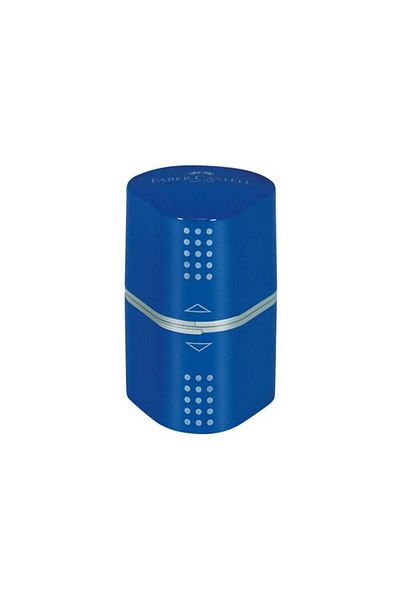 OEM Triple Pencil Sharpener with Container Faber-Castell Grip 2001, Blue