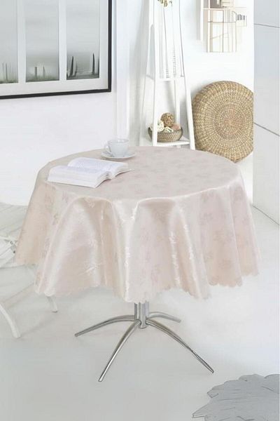 Karna Home Față de masă rotundă cu model strălucitor