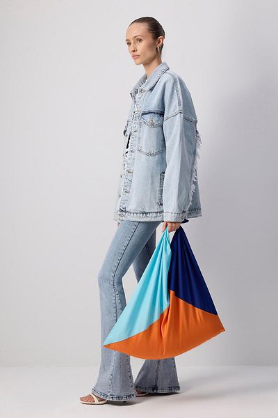 Touché Privé Multicolored Poplin Bag