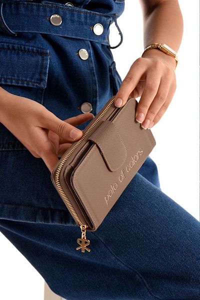 POLO CLUB Original Women's Card Holder Paper & Coin Compartment Model Stylish Card Holder Wallet