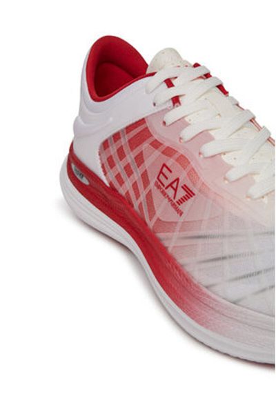 EA7 Emporio Armani Men's Sneakers white EA7 EMPORIO ARMANI-X8X243 XK440 N541 WHITE+RACING RED