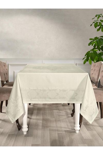 Karna Home Table Cloth Jacquard Liquid Proof Dore Series