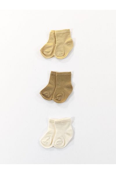 Joviel 3-Pack Cotton Baby Socks 0-6 Months