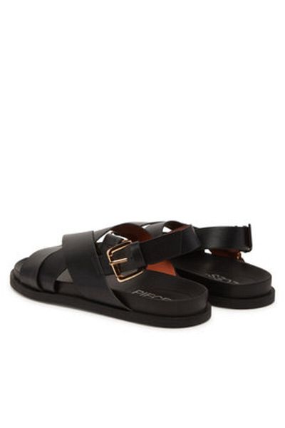 PIECES Sandale damă negre PIECES-17156844 BLACK