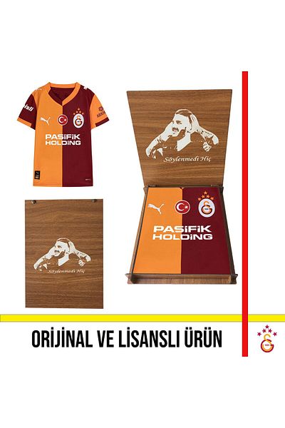 Galatasaray قميص داخلي مرخص لموسم 2025/2026 من Icardi مع صندوق خشبي