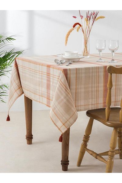 Karna Home Plaid Tablecloth Karna Maya