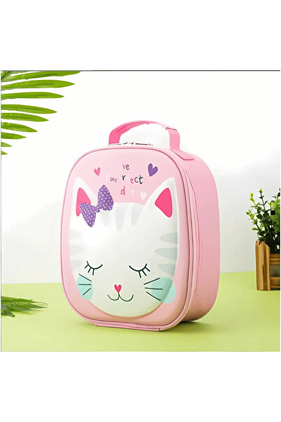 OEM Ghiozdan tip gentuță pentru copii, model Pisicuță