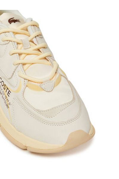 Lacoste Men's Sneakers white LACOSTE-749SMA0005 2R2 OFF WHT/LT BRW