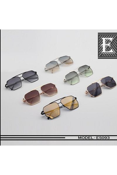 Escales Men's Uv-400 Protection Mirrored Sunglasses