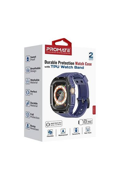 Promate CaseBand for Apple Watch Ultra 1 and Ultra 2