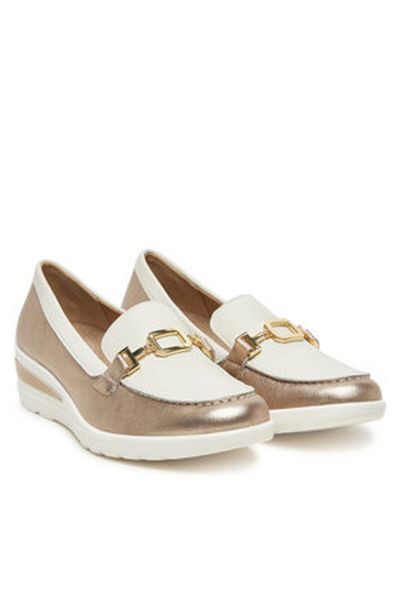 ARA Pantofi de damă aurii ARA-12-50638-08 BEJ