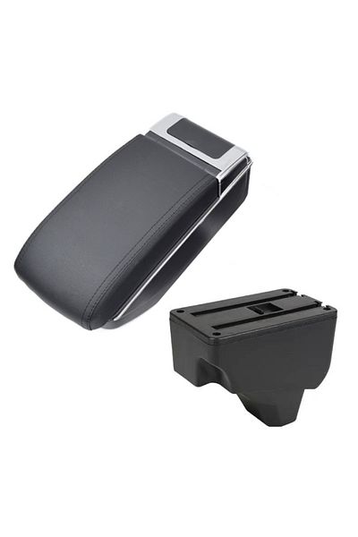 AVR AVR® armrest for Peugeot 2008 2 II (08.2019-) model 7H, black, with USBs