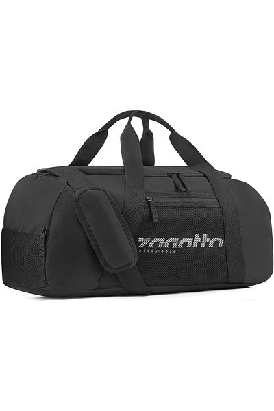 zagatto Multifunctional gym/travel bag, black, waterproof, 50x25x25 cm, casual style, ZG757