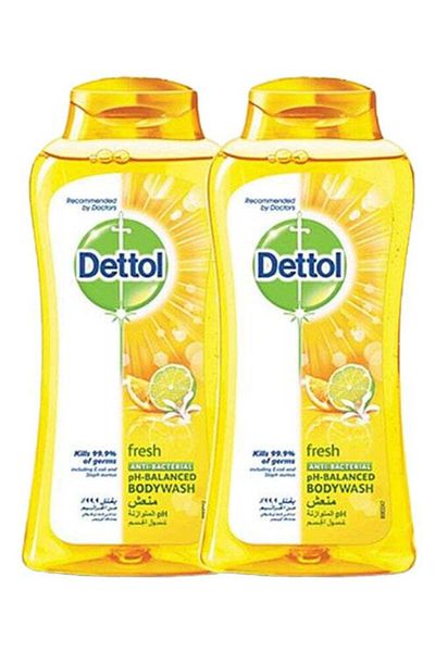 Dettol Refreshing Antibacterial Body Wash - Pack of 2 x 250ml