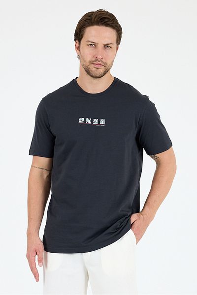 Rodi Men's 100% Cotton Crew Neck Short Sleeve Printed T-Shirt Comfortable and Stylish Casual T-Shirt 0106