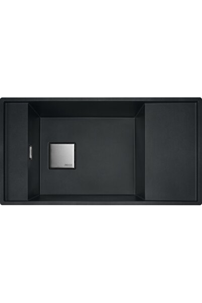 Franke 114.0656.033-Franke Fresno Fsg 611-86 Nero Granit Eviye