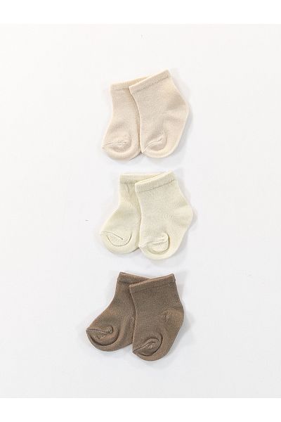 Joviel 3-Pack Cotton Baby Socks 0-6 Months