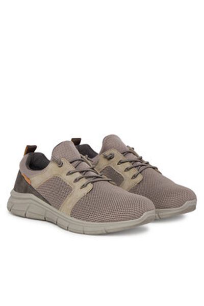 BUGATTI Men's Sneakers beige BUGATTI-345-AFA65-6955-5260 BEIGE/BROWN