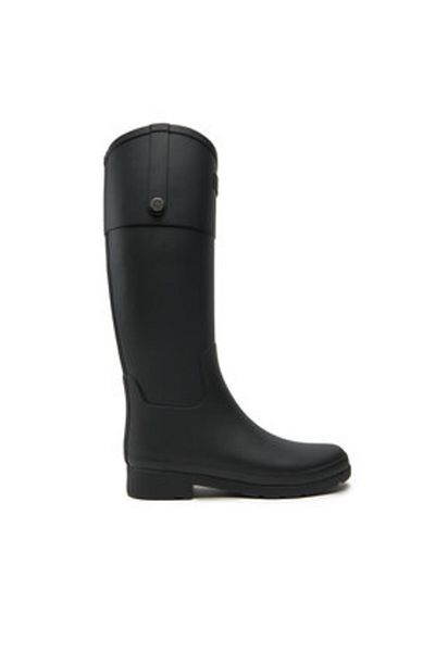 Hunter Ghete Wellington pentru femei negre HUNTER-HFRW0007251 BLK BLACK