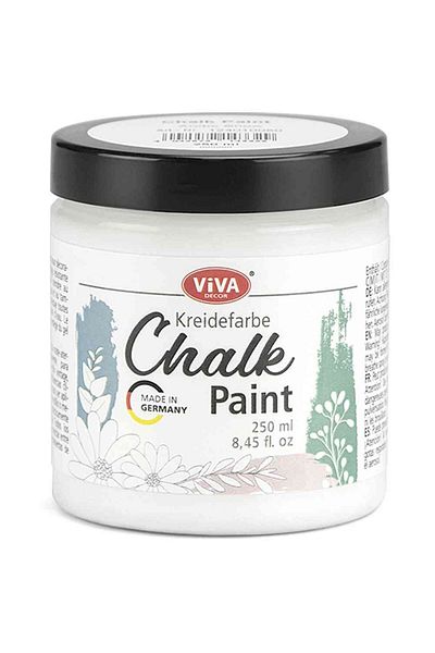 Viva Decor Creamy furniture paint, with chalk, VIVA DECOR, 250ml White