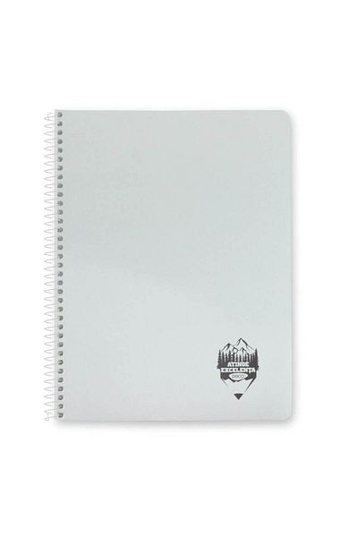 daço Daco A4 Notebook Reach Excellence, Plain Unruled, 96 Sheets, Spiral Bound, Plastic Cover