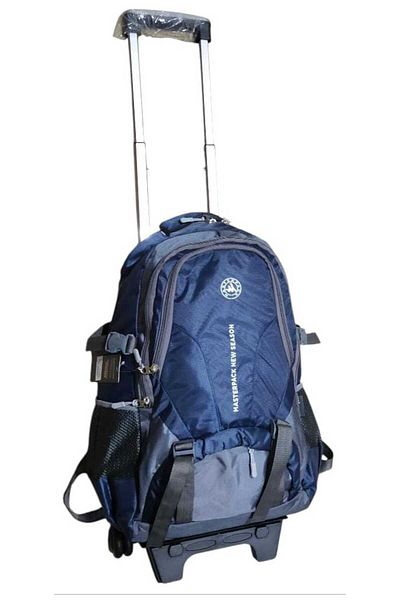 MASTER PACK Mountain Climber Travel Backpack with Wheel and Wheel Laptop Compartment