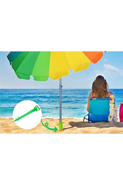 Boldy Umbrella Stake - Umbrella Holder - Umbrella Stabilizer - Garden Umbrella Stake - Camping Stake 42 Cm.