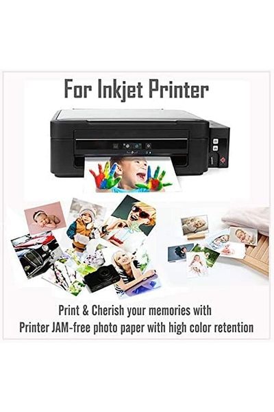 MARKQ A4 Photo Paper, 20 Sheets Waterproof Glossy For Photo Paper