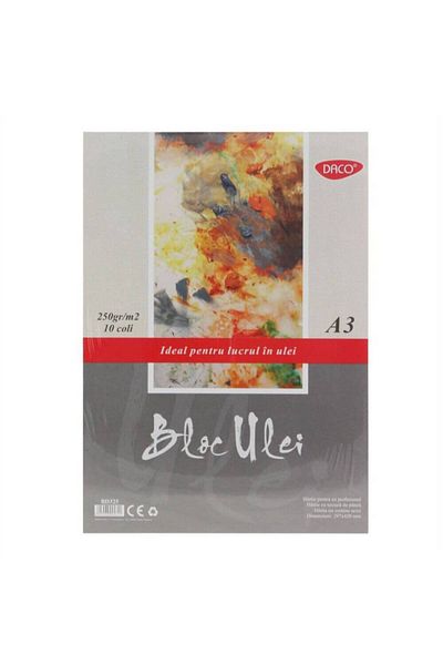 daço Daco Oil Block A3, Canvas Texture, 10 Tabs, 250 g/m²