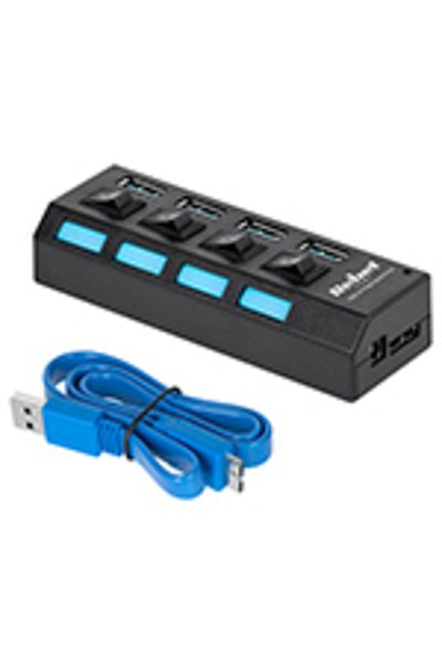 Rebel HUB USB 3.0 4 PORTURI REBEL