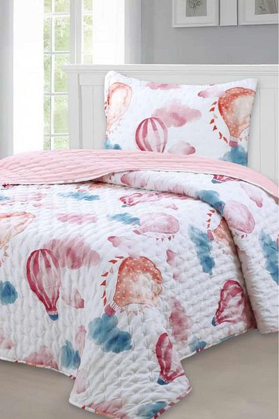 Çeyiz Diyarı Balloon Youth and Children Single Bedspread 180X240