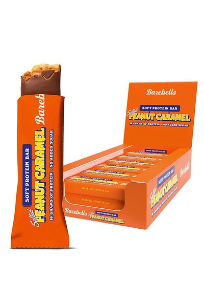 Barebells Protein Bar Salted Peanut Caramel Pack of 12 * 55g