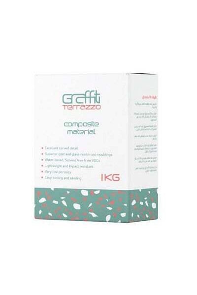 Graffiti Resin Gravity Terrazzo Composite Material 1 kg