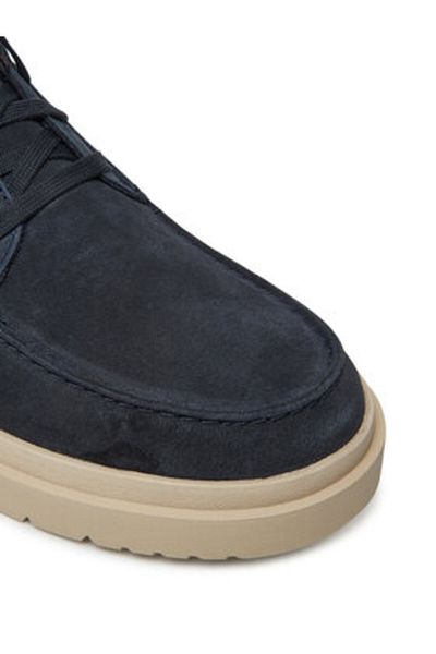 CLARKS Men's Low Shoes blue CLARKS-26180866 040 NAVY SUEDE