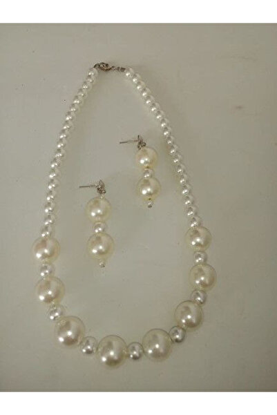 Shiklik MODA Elegant White Pearl Jewelry Set - Complete Your Elegance
