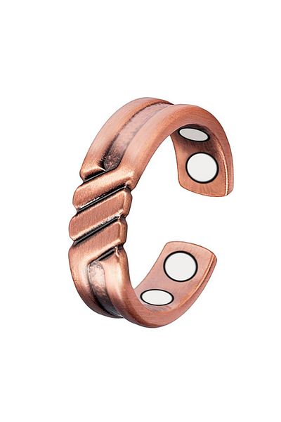 XTERRA 99.99% PURE COPPER RING WITH 4 THERAPEUTIC MAGNETS | Model VS-R31