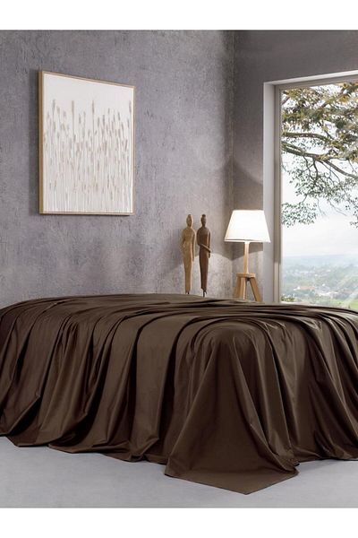 Karna Home Double Classic Cotton Satin Sheet